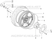 Roue arrière