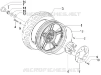 Roue arrière
