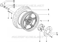 Roue arrière