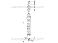 Suspension arrière - Amortisseur/s