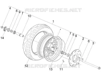 Roue avant