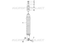 Suspension arrière - Amortisseur/s