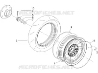 Roue arrière