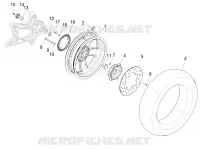 Roue arrière