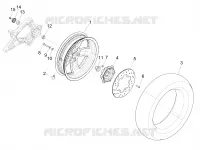 Roue arrière