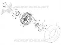 Roue arrière
