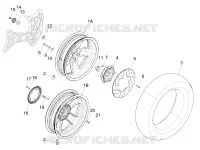 Roue arrière