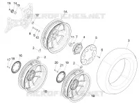 Roue arrière