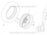 Roue AV nue