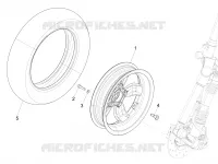 Roue AV nue