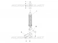 Suspension arrière - Amortisseur/s
