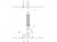 Suspension arrière - Amortisseur/s
