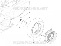 Roue arrière