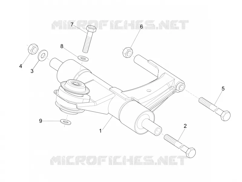Bras oscillant