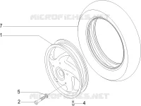 Roue avant