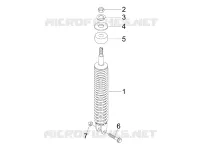 Suspension arrière - Amortisseur/s