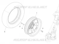 Roue AV nue