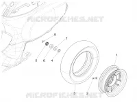 Roue arrière