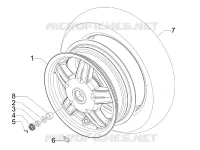 Roue arrière