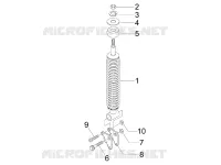 Suspension arrière - Amortisseur/s