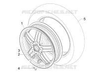 Roue avant