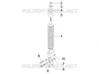 Suspension arrière - Amortisseur/s