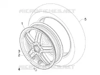 Roue avant