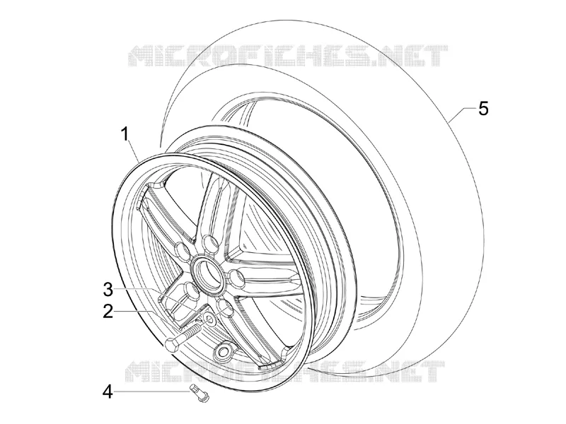 Roue avant
