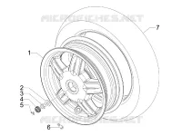 Roue arrière