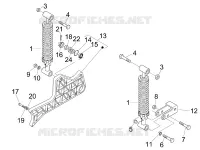 Suspension arrière - Amortisseur/s