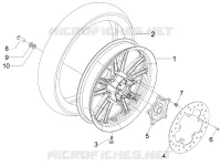 Roue arrière