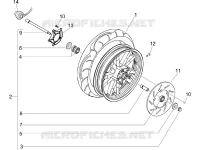Roue avant