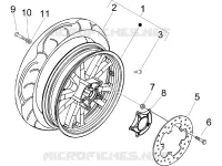 Roue arrière
