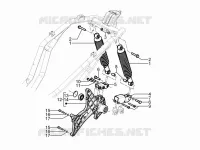 Suspension arrière - Amortisseur/s