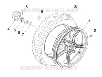 Roue arrière