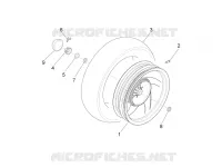 Roue arrière