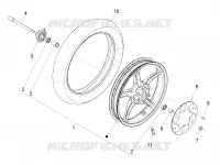 Roue avant