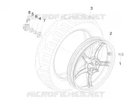Roue arrière