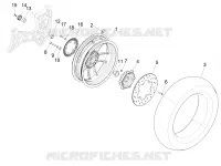 Roue arrière
