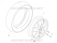 Roue avant