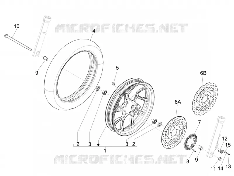 Roue avant