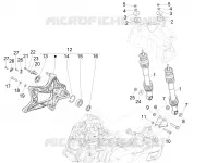 Suspension arrière - Amortisseur/s