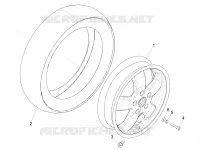 Roue avant