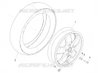 Roue avant