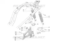 Suspension arrière - Amortisseur/s