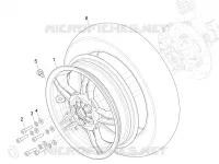 Roue avant