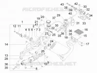 Control pedals - Levers