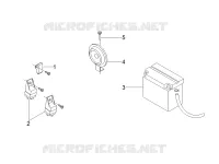 Relais - Batterie - Avertisseur sonore