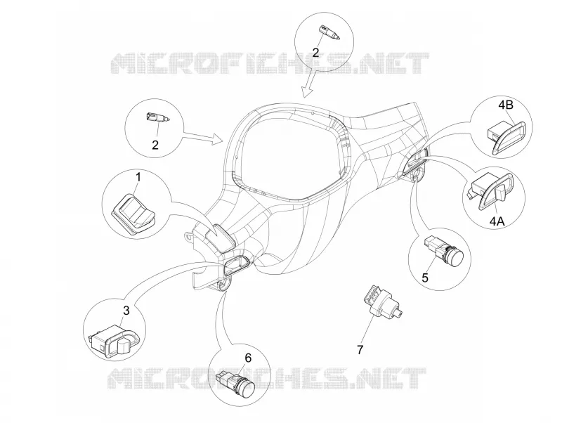 Inverseurs - Commutateurs - Boutons - Interrupteurs