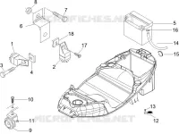 Relais - Batterie - Avertisseur sonore